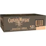 Captain Morgan Spiced Rum & Cola Can 4.5% 375mL