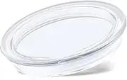 Milk Frother Lid for Nespresso Aeroccino 4, Plastic Milk Frother Cover Lid Seal Replacement Parts Fits for Nespresso Milk Frother Accessories (White)