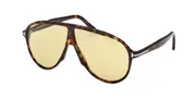 Tom Ford FT1211 VLADIMIR 52E Men's Sunglasses Tortoiseshell Size 65