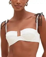 PatBO Grace Underwire Bikini Top