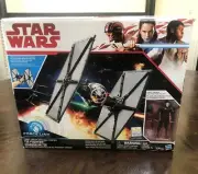 Hasbro Star Wars Force Link FIRST ORDER TIE FIGHTER Vehicle w/ PILOT Figure NEW