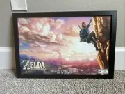 The Legend Of Zelda Breath Of The Wild Nintendo New York Experience Poster Rare