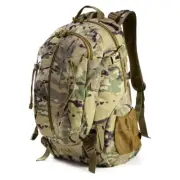 40L Camping Backpack Hiking Climbing Waterproof Trekking Camouflage Tactical Bag