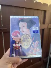 Snow White and the Seven Dwarfs (DVD, Platinum Edition) New, Sealed