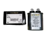 5 MFD 370 VAC volts Oval Run Capacitor Titan 12905