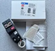 NEW Eaton Cutler Hammer CH240GF Circuit Breaker CH 40 Amp 2 Pole 120/240V GFCI