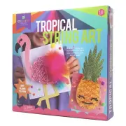 Craft-tastic DIY String Art Kit - Flamingo & Pineapple Patterns - NEW IN BOX