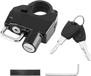 Motorcycle Helmet Lock - Universal Anti-Theft Bicycle Helmet Security Locks with 2 Keys and Installation Tool