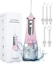 Electric Teeth Puncher Ipx7 Floss Washing Machine Portable Electric Household Oral Cleaning Pink