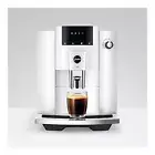 Jura E4 Automatic Coffee Machine Piano White