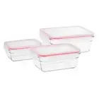 Glasslock 3 Piece Oven Safe Glass Container Set