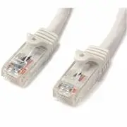 StarTech 2m Cat6 Gigabit Snagless RJ45 UTP Patch Cable (M/M), White - N6PATC2MWH