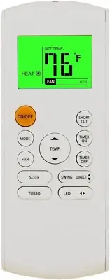 RG57B1/BGE Replacement Remote Control for Midea Mrcool Frimec Klimaire Air Condi