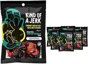 Fine Fettle Kind of a Jerk Salted Vegetable Mix 40g. Raw Vegan Jerky - Carton of 6