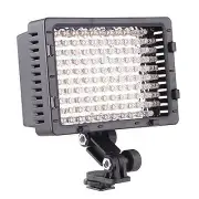 Pro LED HD video light for Panasonic GH4 GH3 GH2 G6 G6KK G5 Lumix SLR on camera