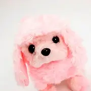 SANGKN Toy Dog, Toy Dogs That Walk and Bark, Battery Realistic Puppy for Kids Realistic Barking Dog Toy Walking Electronic Pets Girls(Poodle)