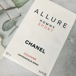 CHANEL 香奈兒 ALLURE SPORT 男性運動清新古龍水 50ML 100ml 150ml『WNP』