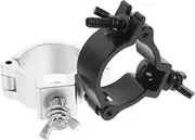 WESIEVYA 2pcs Lighting Truss Clamp Heavy Duty Swag Hook for Stage Lighting Dj Light and Performance Setup Easy Installation Durable Aluminum Design