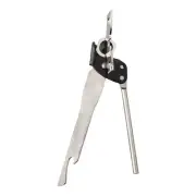 Ergonomic Metal Food Can Opener with Slip Resistant Handle Easy and Safe to Use