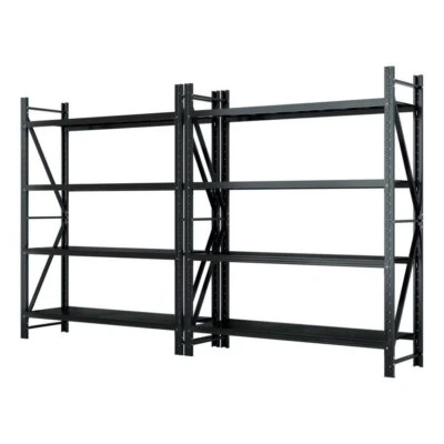 Giantz 4Mx2.4M Garage Shelving Warehouse Rack Pallet Racking Storage Shelf Black