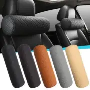 Soft PU Leather Car Seat Headrest Memory Foam Pillow Cushio✨a Protect Rest O2P5