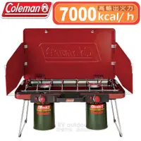 在飛比找蝦皮商城優惠-【Coleman】輕薄雙口瓦斯爐.高效能雙口爐.瓦斯雙爐.高