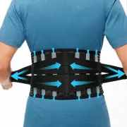 Back Braces for Lower Back Pain Relief with 6 Stays, Breathable Back Support Bel