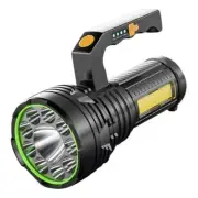 Ozoffer USB Rechargeable LED Searchlight Spotlight Hand Torch Work Light Lamp Fl