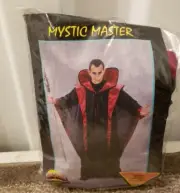 MYSTIC MASTER BY HOLLYWOOD ILLUSIONS GROWN CAP HALLOWEEN PARTY VAMPIRE COSTUME