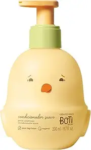 O Boticário Boti Baby Conditioner, Hypoallergenic & Tear Free, Vegan, Alcohol Free, Paraben Free & Dye Free, 200ml
