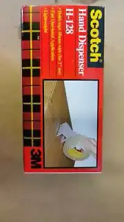 3M Scotch Hand Dispenser H-128 For 48mm or 2" Wide Tape Carton Sealing Tape