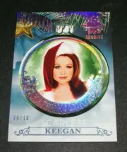 2019 Benchwarmer SCARLETT KEEGAN Holiday ORNAMENT Silver Variant/10 PLAYBOY Hot