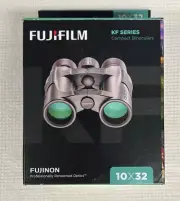 Fujifilm Fujinon KF Series 10x32 Compact Lightweight Roof Prism Binoculars, NEW