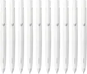 ZEBRA B-BAS88-W Permanent Ballpoint Pen Blen, 0.5, White Axis, Black Ink, 10 Pens