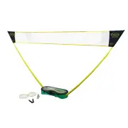 NEW ITZA Badminton Set W/ Net, Poles, 2 Rackets & Shuttlecocks, for Outdoor Use