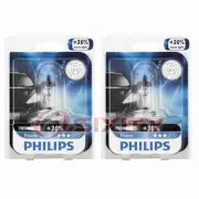 2 pc Philips High Beam Headlight Bulbs for Smart Forfour Fortwo 2016-2017 rp (for: Smart)
