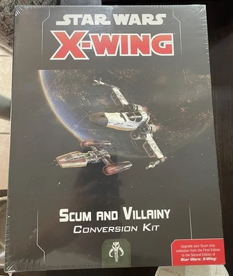 Star Wars X-Wing Miniatures Game Scum and Villainy Conversion Kit New Sealed
