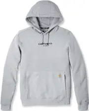 Carhartt Force Relaxed Fit Lightweight Logo Graphic Sweatshirt, grey, Size M for Men