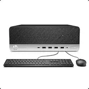 HP ProDesk 600 G3 SFF Desktop PC Core i5 6th Generation 6500 16GB RAM 240GB M.2 SSD Windows 11 Desktop PC with USB WiFi and Bluetooth Dongle - Front USB-C (Renewed)