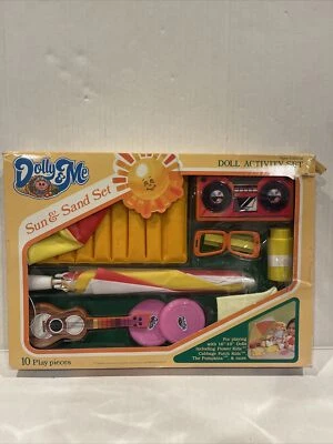 Cabbage Patch Kids - Sun & Sand Doll Activity Set 1984 - New in Package