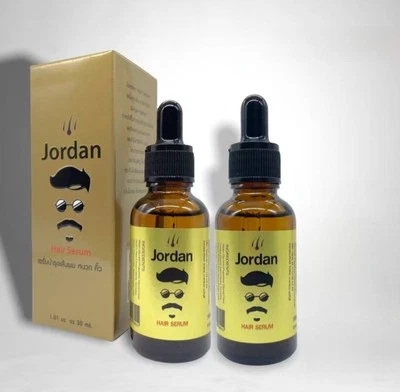 Jordan Jordan grow beard, eyebrows, hairl 30 ml x 2 bottles