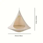 Portable Hanging Chair Hammock, Butterfly Shaped Swing Hanging Chair, Waterproof