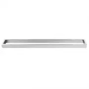 Sera Stainless Steel Single Towel Bar 600mm - Chrome Finish