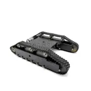 Metal RC Tank Chassis Smart Robot Chassis KT100 + 37# Motors W/O Hall Encoder ts