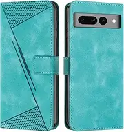 Compatible with Google Pixel 7 Pro 5G Flip Kickstand Case Cover,Compatible with Google Pixel 7 Pro 5G Magnetic Closure Wallet case Green