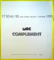Leuchtturm CT 52 Wi /93 United Nations Vienna 1993- Moc Supplement