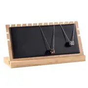 Jewelry Necklace Tabletop Display Board Chain Pendant Showcase Display Rack