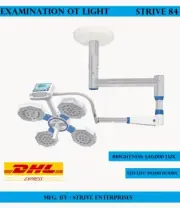 Surgical OT Light Ceiling/mount Examination OT Light Single satellite LED OT 84