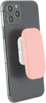 Techxtras 2-in-1 Phone Grip and Stand (Pink)