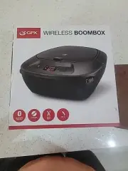 GPX iLive Bluetooth Boombox BCB117B CD Player AM FM ✅✅❤️️New Box